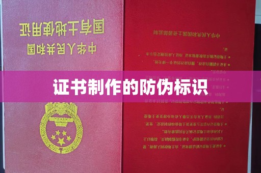 措勤证书制作的防伪标识